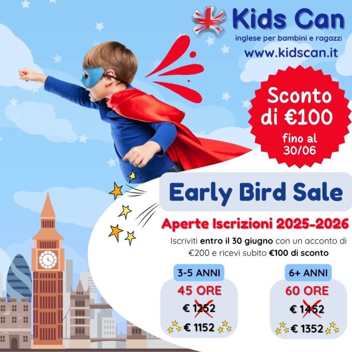 Iscrizioni sconto Giugno